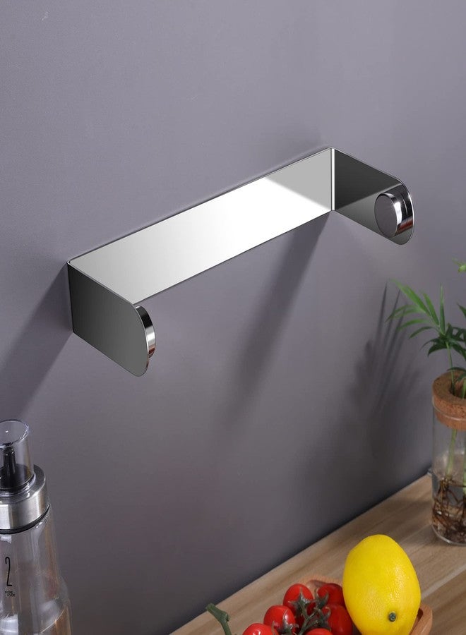 ZUNTO Adhesive Paper Towel Holder, Under Cabinet Paper Towel Rack for Kitchen - Great Space Saver, SUS 304 Stainless Steel (Polished) - Image 2